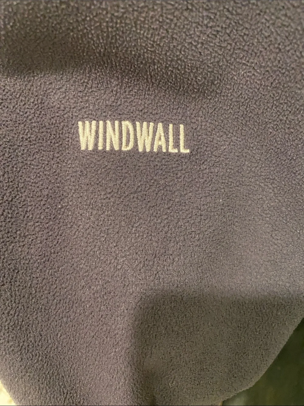 The North Face Men's Dark Windwall Gray Fleece Full-Zip Jacket Men’s M